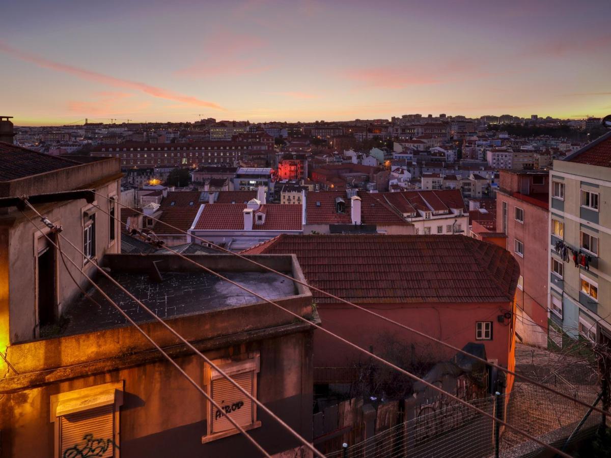 شقة Lisbon Graca Terrace المظهر الخارجي الصورة