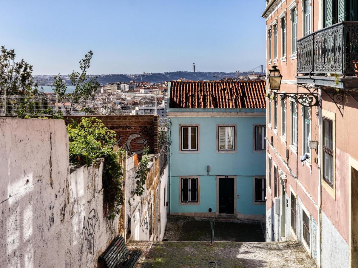 شقة Lisbon Graca Terrace المظهر الخارجي الصورة